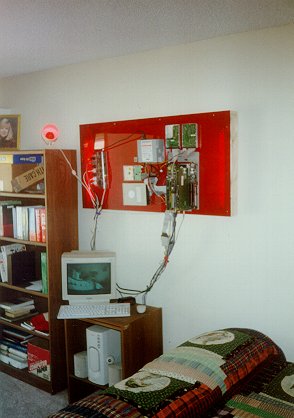 Close view of the Computer On The Wall